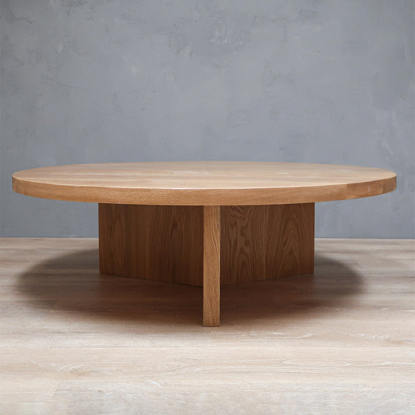 white oak coffee table living room