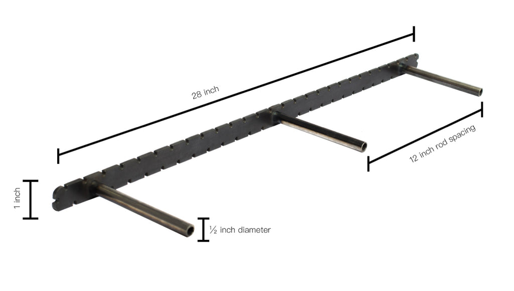 Floating Shelf Bracket Heavy-Duty 1x28 Inch
