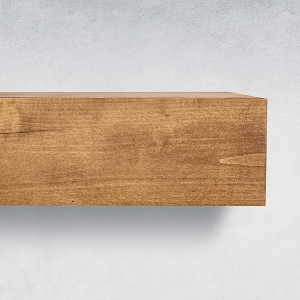 Contemporary Direct Wood Mantel shelf
