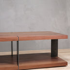 Open Concept Hardwood Coffee Table