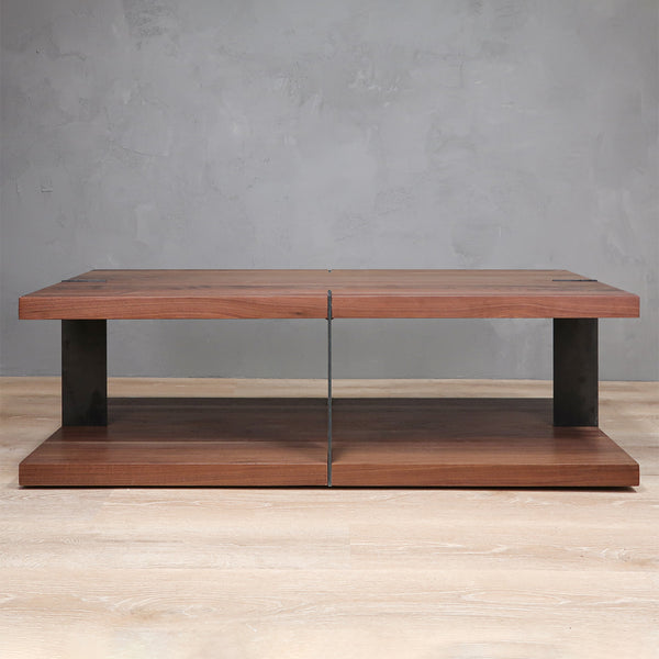 Open Concept Hardwood Coffee Table