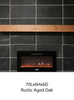Rustic Fireplace Mantel Aged Oak 70Lx6Hx6D