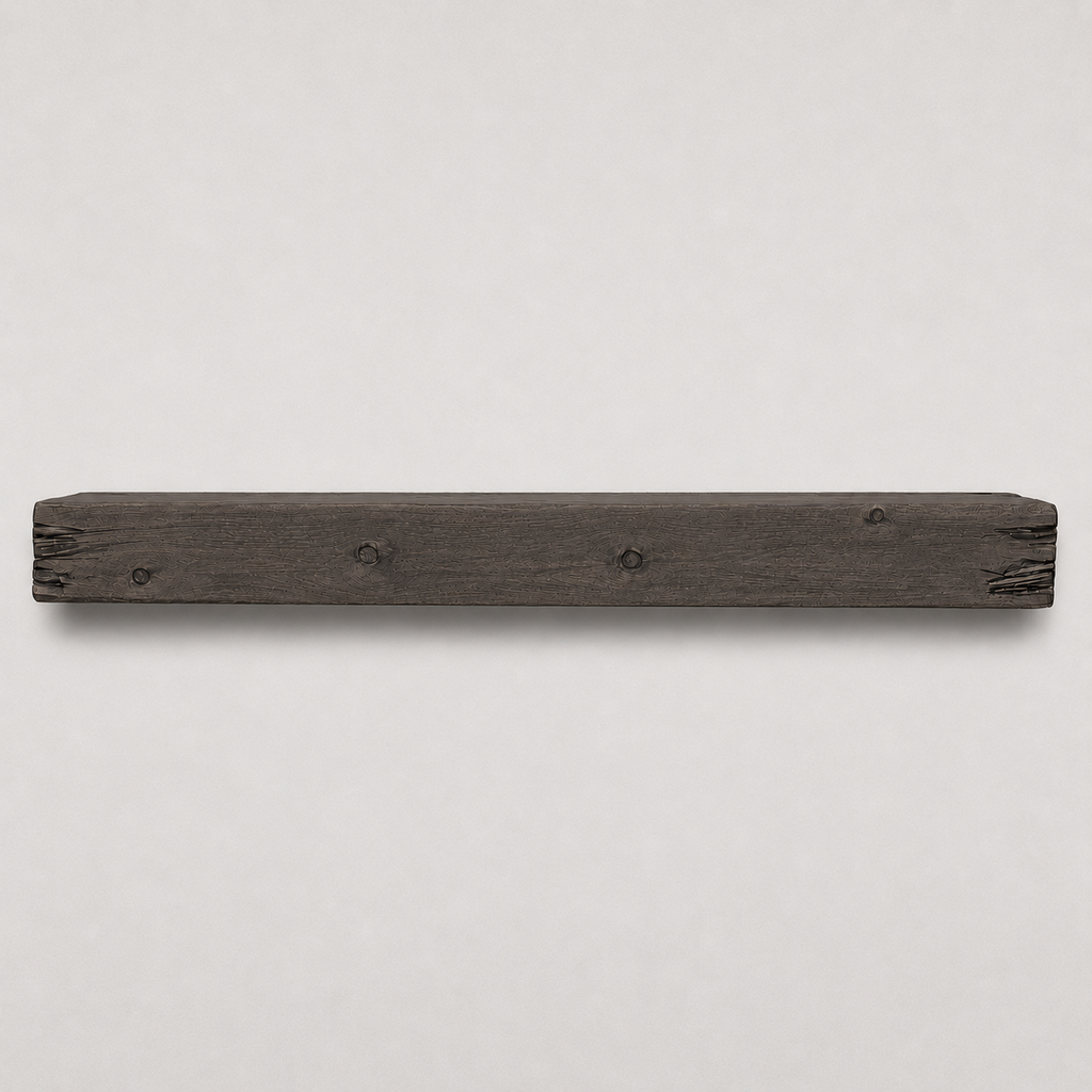 Distressed Pine Fireplace Mantel
