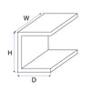 Side Table C Shape Diagram
