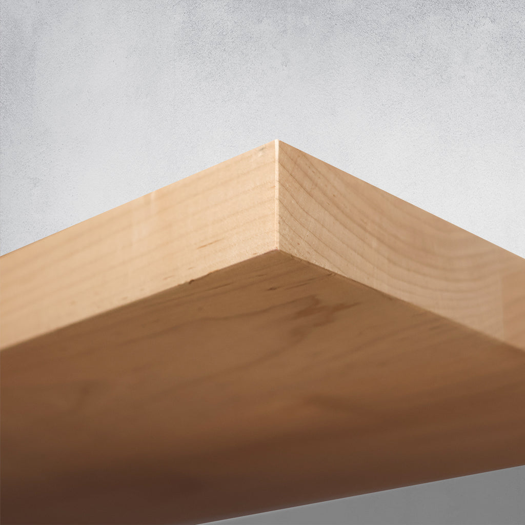 Maple Floating Shelves kitchen shelf