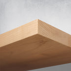 Maple Floating Shelves kitchen shelf