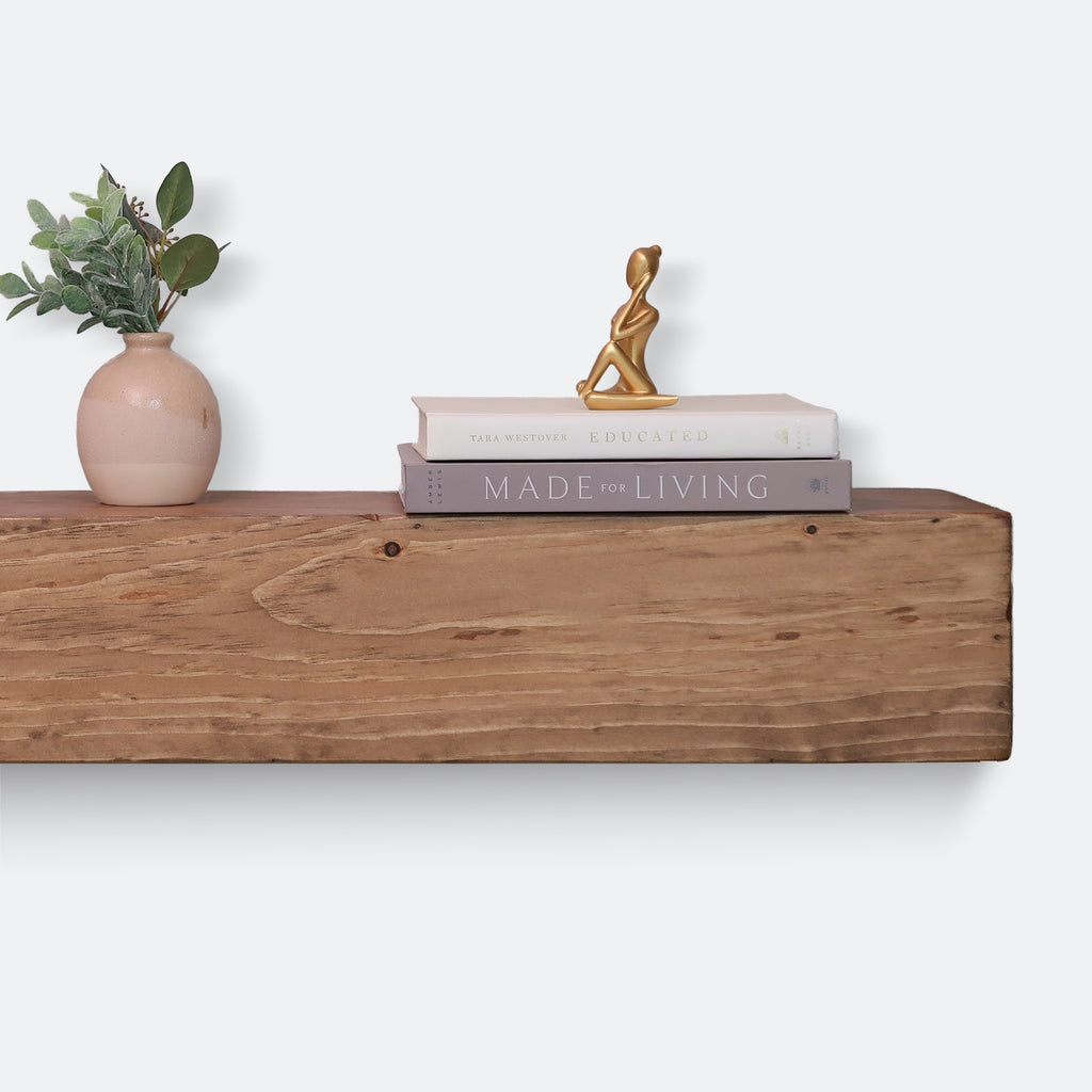 Rustic Pine Fireplace Mantels