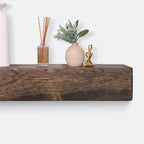 Direct Rustic Wood Mantel in Jacobean Color