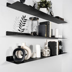 Modern Metal Floating Shelves