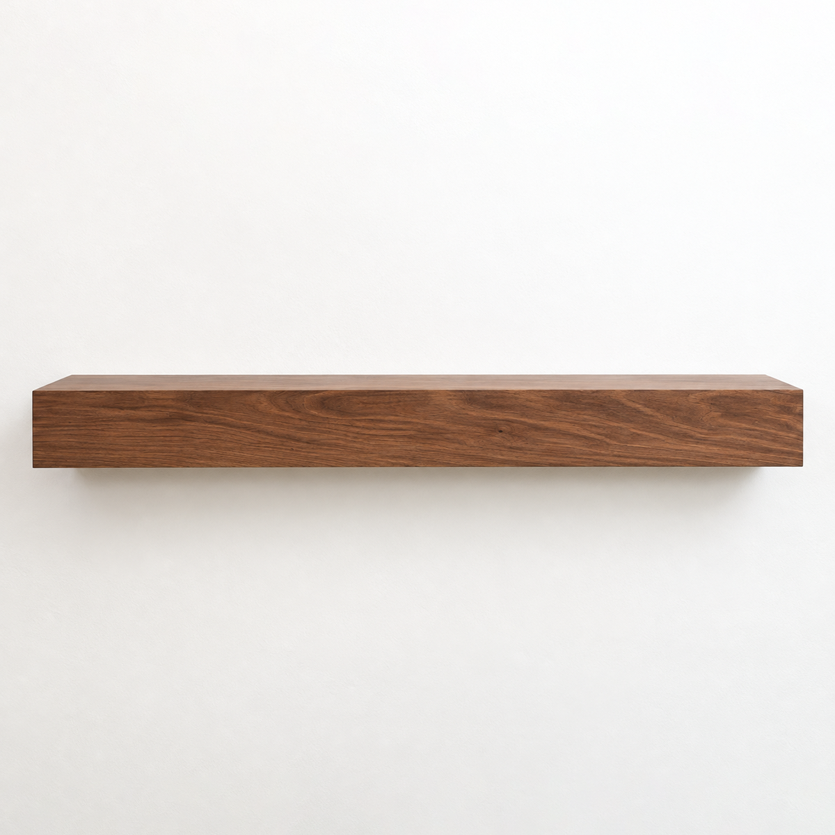 NEW Walnut Hardwood Fireplace Mantel
