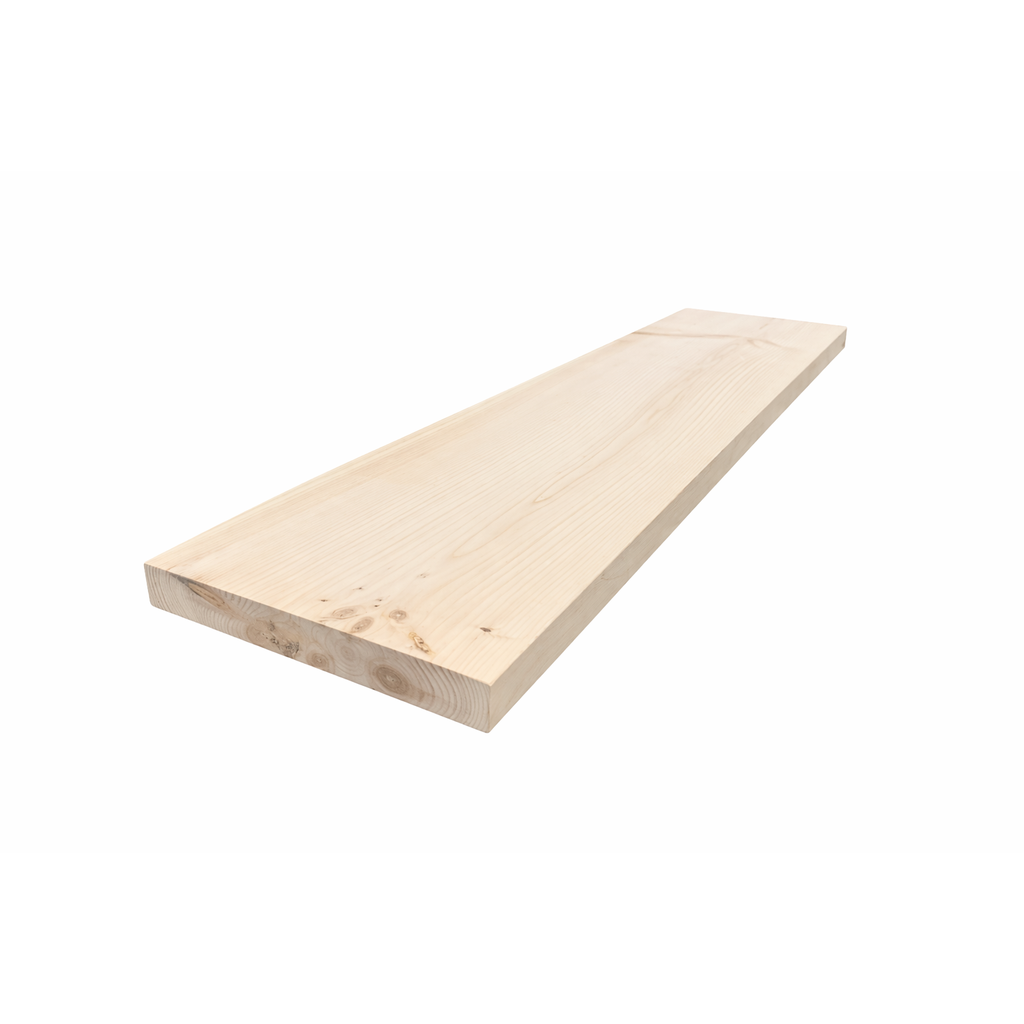 Natural Pine Shelves With Architectural Brackets - Ready To Stain or Paint