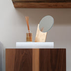 BOX CUBE Hardwood Side Table