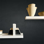 Modern White Maple Wood Floating Shelves