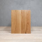 White Oak Wood Square End Table
