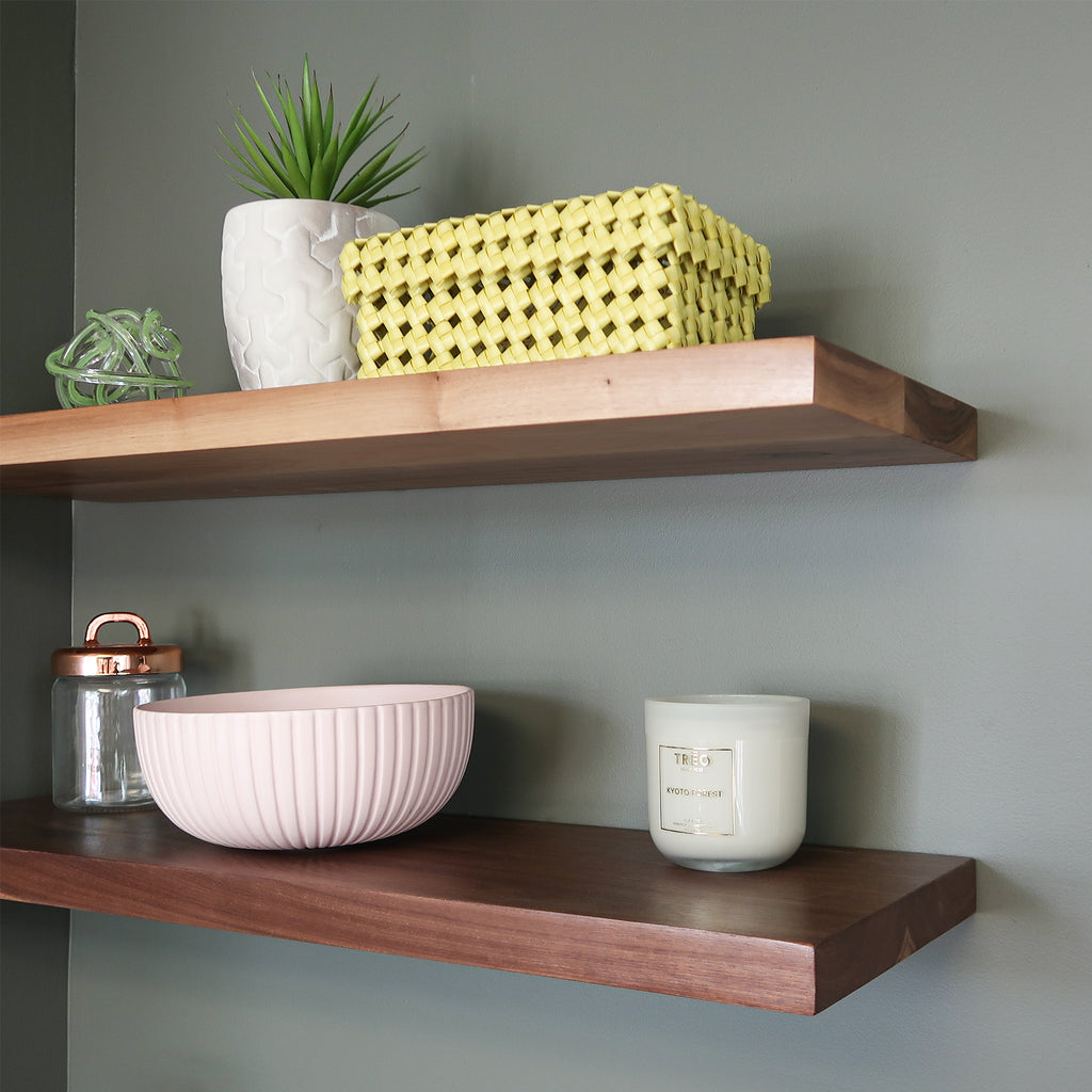 floating wall shelves wood