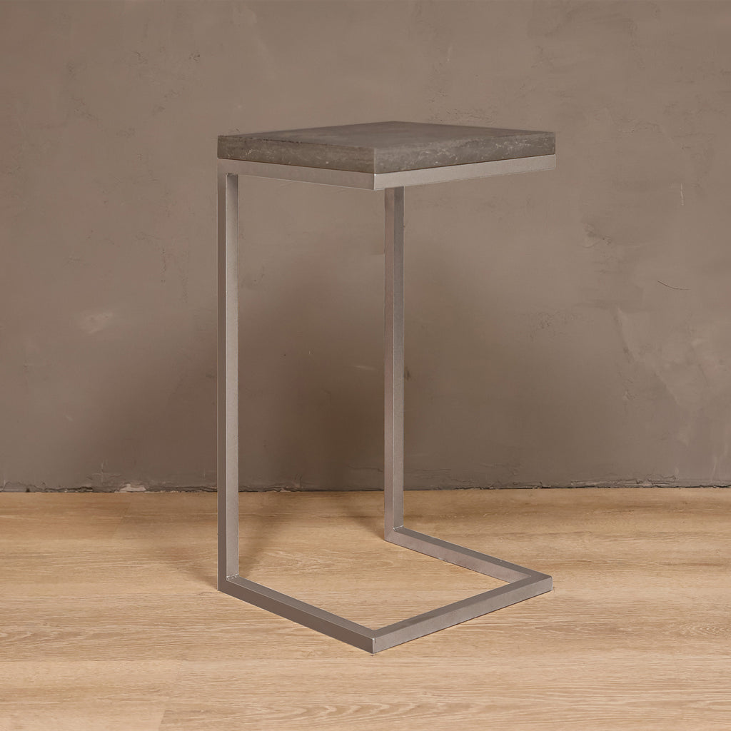 Side Table with stone top