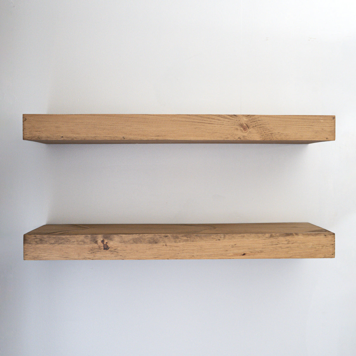 Modern 3 Thick Floating Shelves