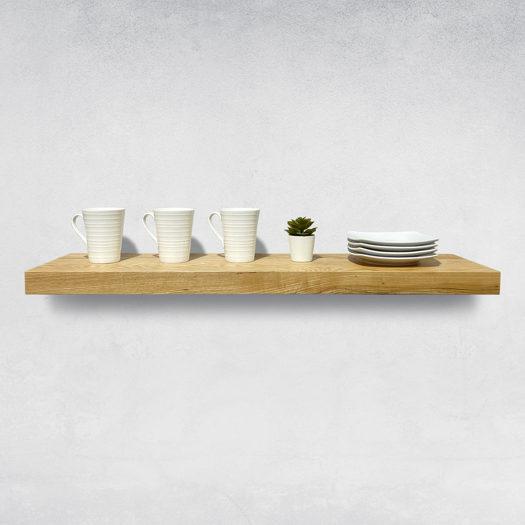 Ash Wood Floating Shelf