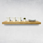 Ash Wood Floating Shelf