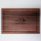 Custom Engraved Walnut Wood Cutting Board