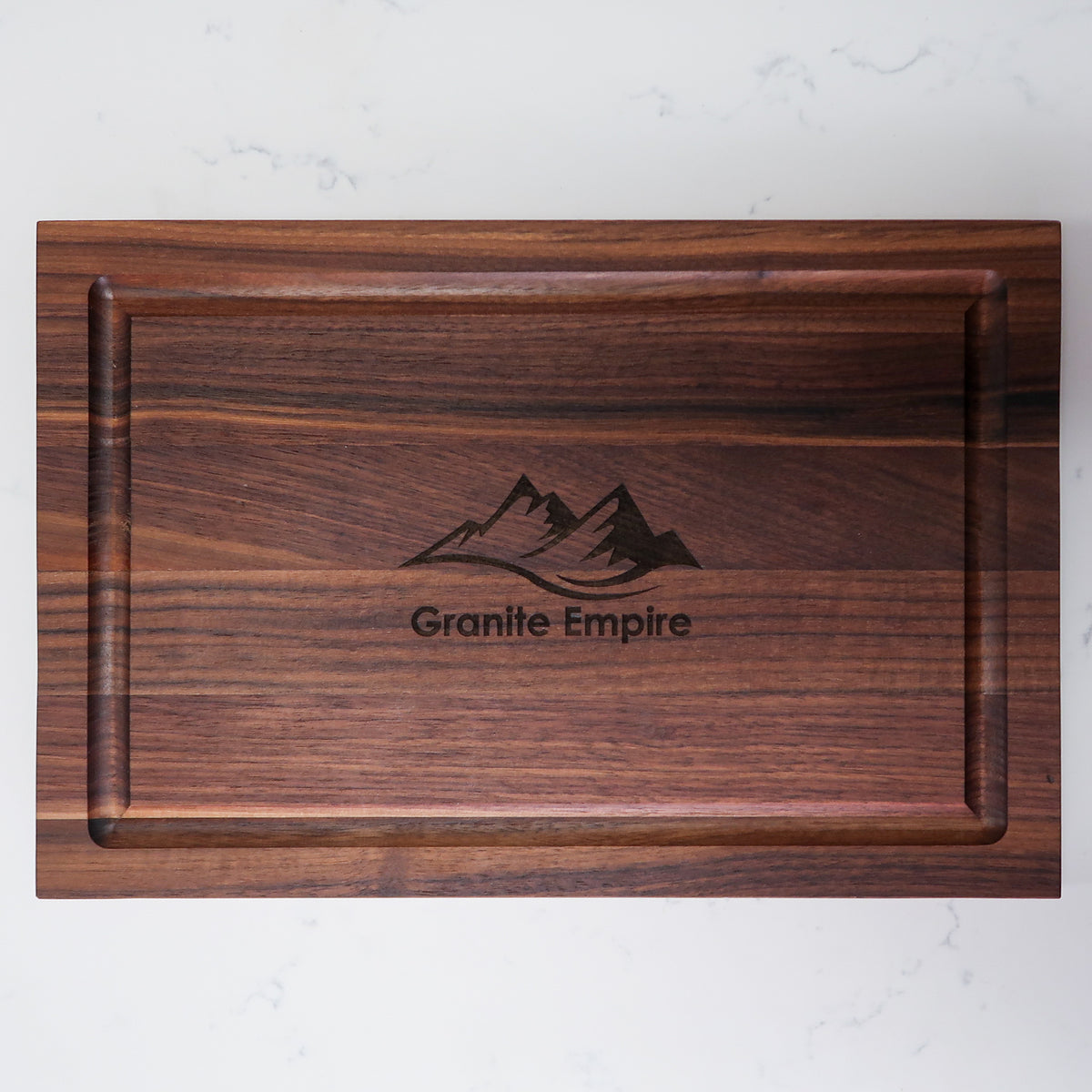 Custom Engraved Walnut Wood Cutting Board