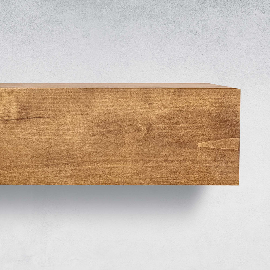 Contemporary Direct Wood Mantel shelf
