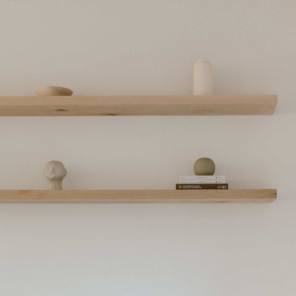 Abstract White Shelf Rustic White Shelves